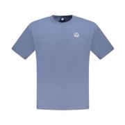 North Sails Blå Bomull Crew Neck T-shirt Blue, Herr