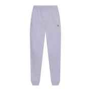 Maison Kitsuné Sweatpants med logotyp Gray, Herr