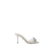 Mach & Mach Pärlbåge Stilettosandaler Gray, Dam