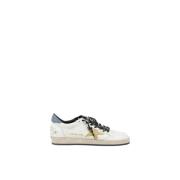 Golden Goose Lädersneakers med ikonisk stjärndetalj White, Herr