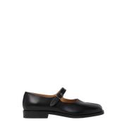 Maison Margiela Tabi Mary Jane Skor Black, Dam