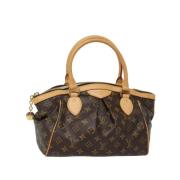 Louis Vuitton Vintage Pre-owned Canvas handvskor Brown, Dam