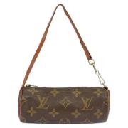 Louis Vuitton Vintage Pre-owned Canvas louis-vuitton-vskor Brown, Dam