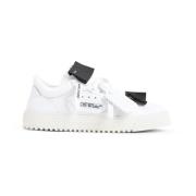 Off White Vit Svart Låg Topp Sneakers White, Herr