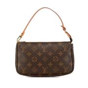 Louis Vuitton Vintage Pre-owned Canvas louis-vuitton-vskor Brown, Dam