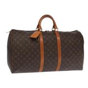 Louis Vuitton Vintage Pre-owned Canvas louis-vuitton-vskor Brown, Dam