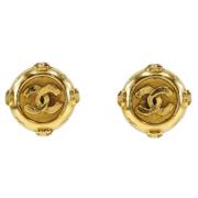 Chanel Vintage Pre-owned Guld chanel-smycken Yellow, Dam