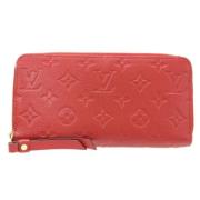 Louis Vuitton Vintage Pre-owned Canvas plnbcker Red, Dam