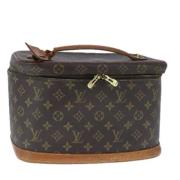 Louis Vuitton Vintage Pre-owned Canvas handvskor Brown, Dam