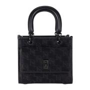 Elisabetta Franchi Stilren Borsa Väska för Kvinnor Black, Dam