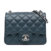 Chanel Vintage Pre-owned Laeder chanel-vskor Blue, Dam