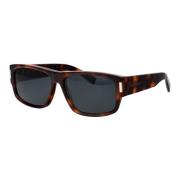 Saint Laurent Stiliga solglasögon SL 689 Brown, Herr