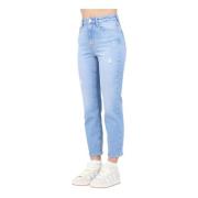 Only Ljusblå Slim Fit Denim Jeans Blue, Dam