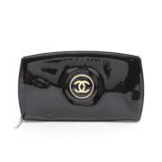 Chanel Vintage Pre-owned Laeder plnbcker Black, Dam