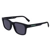 Lacoste Svarta Bio-Injected Solglasögon Black, Unisex