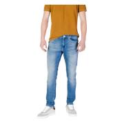 Tommy Jeans Slim Jeans Vår/Sommar Kollektion Blue, Herr