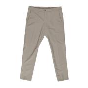 Hugo Boss Slim Fit Polyester Blend Beige Byxor Beige, Herr