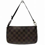 Louis Vuitton Vintage Pre-owned Canvas louis-vuitton-vskor Brown, Dam