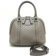 Gucci Vintage Pre-owned Laeder gucci-vskor Gray, Dam