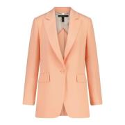 Marc Cain Stilig Blazer i Vacker Färg Orange, Dam