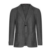 Windsor Slim Fit Ullkavaj Gray, Herr