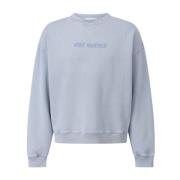 Axel Arigato Sweater med Logo och Modern Twist Blue, Herr