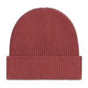 Zanieri Kashmir Beanie med Upplagd Kant Brown, Herr