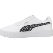 PUMA Djurmönstrade Sneakers för Juniorer White, Dam