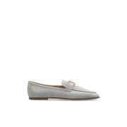 Tod's Skor typ loafers Gray, Dam