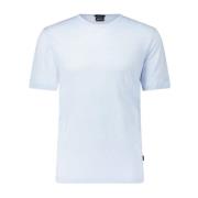 Hugo Boss Linne Rund Hals T-shirt Blue, Herr