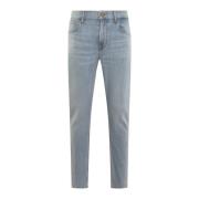 7 For All Mankind Slim Fit Jeans Blue, Herr