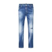 Dsquared2 Ripped Skater Jeans Blue, Herr