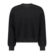 Y-3 Ullblandad Sweatshirt Stiligt Design Black, Herr