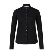 Stefan Brandt Bomull Jersey Blus Alma Black, Dam