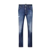 Dsquared2 Ripped Skater Jeans Blue, Herr