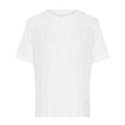 My Essential Wardrobe Bright White Tee Top White, Dam