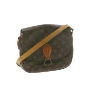 Louis Vuitton Vintage Pre-owned Canvas louis-vuitton-vskor Brown, Dam