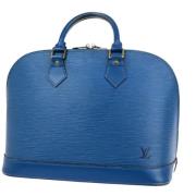 Louis Vuitton Vintage Pre-owned Laeder louis-vuitton-vskor Blue, Dam