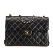 Chanel Vintage Pre-owned Laeder chanel-vskor Black, Dam