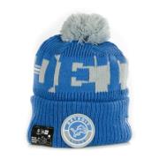 New Era NFL Pom Pom Sport Knit Hat Blue, Herr