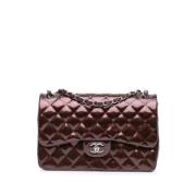 Chanel Vintage Pre-owned Laeder axelremsvskor Red, Dam