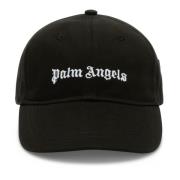 Palm Angels Svart Baseballkeps med Stil 1003 Black, Unisex