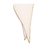 Faliero Sarti Elegant Beige Halsduk Dam Accessoarer Beige, Dam