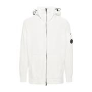 C.p. Company Vit Hoodie White, Herr