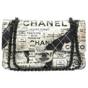 Chanel Vintage Pre-owned Laeder chanel-vskor White, Dam