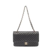 Chanel Vintage Pre-owned Laeder chanel-vskor Black, Dam