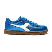 Diadora Metallic Trainer Sneaker Blå Blue, Dam