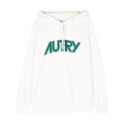 Autry Vit Hoodie White, Herr