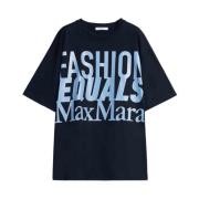 Max Mara Blå T-shirts och Polos Blue, Dam