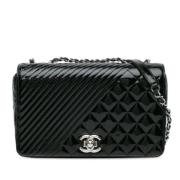 Chanel Vintage Pre-owned Laeder chanel-vskor Black, Dam